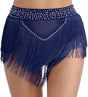 [GRRKDFQ] Women's Lingerie Sets Tassel Skirts Shorts Fringe Skirts Bottoms