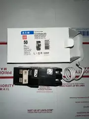CHN250GF EATON CUTLER-HAMMER CH STYLE 2P 50AMP GFCI GROUND-FAULT CIRCUIT BREAKER