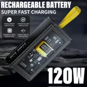 120W Power Bank 20000mAh Charger External Battery Pack USB C for Phone Tablet