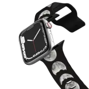 Apple Watch Series 7-9 (41mm) Impact Band moon phases on black