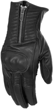 Rusty Stitches Zack Motorcycle Gloves, black, Size L for Men