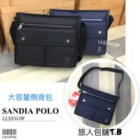 在飛比找蝦皮商城精選優惠-SANDIA POLO 厚磅 雙口袋側背 尼龍側背包 男用包