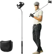 Misaakoeq Two Way Putter Club, Club Balance Putter, Two-Way Putter Club for Right Or Left Handed, Practice Putter