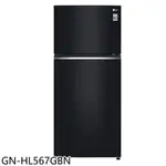 LG樂金525公升雙門變頻鏡面曜石黑冰箱GN-HL567GBN (含標準安裝) 大型配送