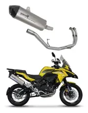 TRK 502 X 2018 - 2021 Full Exhaust System Silencer Titanium HP7 DOMINATOR