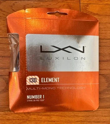 Luxilon Element 130 (16L Guage) Tennis String - Brand New