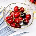 Dessert Snack Soup Fruit Rice Tableware Glass Bowl Food Container Salad Bowl