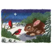 Herrschners® Winter Solstice Friends Latch Hook Kit