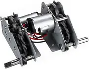 Replacement Gearbox for Rc Model Tank, RC Tank Metal Gearbox for Heng Long 3818-1 1/16 RC Tank