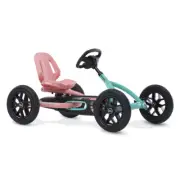 Berg Buddy Lua 2.0 Pedal Go Kart Kids/Children's Ride On Toy Pink/Mint 3-8y
