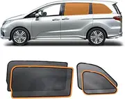 X-CAR Port Rear Window Sun Shade for Honda Odyssey 2014-2020 Magnetic Car Sun Blind Mesh
