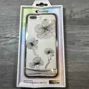 Comma Protective Hardshell Case for iPhone 8 Plus/7 Plus. Box Has Damage