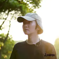 在飛比找momo購物網優惠-【Juniper 朱尼博】純棉防潑水防風護頸蓋片遮陽釣魚帽 