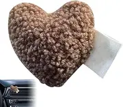 Heart Plush - Dashboard Ornaments | Car Decor Accessories | Plush Love Heart | Car Decor Accessories | Cartoon Vehicle Decoration | Auto Center Control Doll for Rearview Mirror