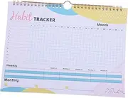 Undated Habit Tracker Planner Journal Simplified Calendar for Goal Setting Daily Mood Tracking Motivation Students Teachers and Family