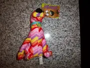 SCOOBY DOO RAINBOW 9" PLUSH - NWT
