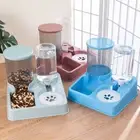 2 In 1 Automatic Feeder Water Dispenser Gravity Pet Supplies for Dogs Cat