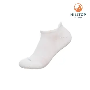 【Hilltop 山頂鳥】POLYGIEN抗菌吸濕快乾多功能彈性船型襪 白｜PH47XXE7ECB0