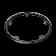 Top Crankset Cap Cap Chain Clear Cover Crankset ABS Bike Guard