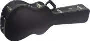 Vintage-style series black tweed deluxe hardshell case for western / dreadnou...