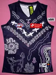 Fremantle DOCKERS 2023 Indigenous AFL Jersey / Guernsey *Medium* QLD Seller