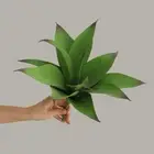 Realistic Large Agave Leaves Tropical Fake Green Plant Holiday Party Wedding