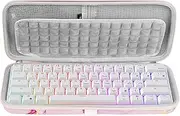 Geekria 60% Compact Keyboard Case, Hard Shell Travel Carrying Bag for 61 Keys Computer Mechanical Keyboard, Compatible with RK Royal KLUDGE RK61, Razer Huntsman Mini, Logitech G PRO X 60