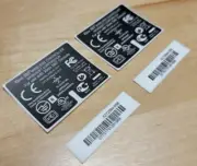 2 (TWO) Sets Microsoft Xbox 360 Wireless Controllers Replacement Label Sticker