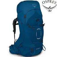 在飛比找樂天市場購物網優惠-Osprey Aether 65 男款登山背包 深海藍 De