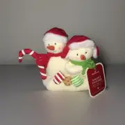 Hallmark 2018 Seasons Treatings Christmas Tree Ornament Snowmen NWT