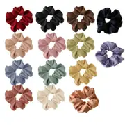 Large Scrunchies Silk Satin Elastic Hair Hair Bands Rope Hair Tie Ponytail Accessory