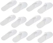 BATHVEVE 20pairs Lightweight Reusable Slippers for Home Hotel Parties Non- Indoor Guest Shoes Suitable for Men and Women Versatile Use for Travel Business Trips