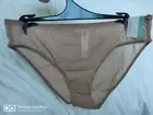 Gilligan & O'Malley Sheer Nylon Mesh Mocha Bikinis - Small (4-6) 5 for $13.49