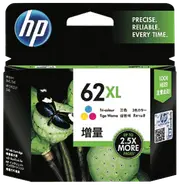 HP 62 XL Tri-colour Ink Cartridges