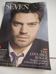 SEVEN magazine 10-June-2012 DOMINIC COOPER MINT BEST PRICE ON EBAY! STUNNING!