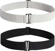 [WANGBINGFF] Package Content: You will receive 2 pieces of women elastic waist belts, which can be easily adjusted as needed, providing a comfortable wearing experience for you.