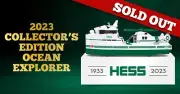 2023 Hess Truck 90th Anniversary Collector's Edition Ocean Explorer1pc from case