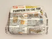 2 Home Depot Kids Workshop Kits Pumpkin Tic Tac Toe w/Pin Nov 2024 SALE!