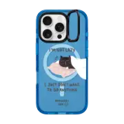 iPhone 16 Pro Impact Ring Stand Case MagSafe Compatible I'm not lazy...by Moonaries illo