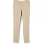 CFj Wear ~ Girls Uniform Flat Front Pants Khaki - Pick Size