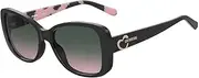 [Moschino] Women's MOL054/S Sunglasses, PINK BLACK, 56