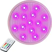 Submersible Led Lights - Underwater Light | Swimming Pool Underwater Lights | Small Underwater Tea Lights Candles Waterproof | Ip68 Waterproof Under Water Led Lights with Magnetic Suction for Pond