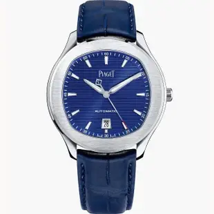 預購 伯爵錶 Piaget Polo系列 Piaget Polo Date 42mm G0A43001 機械錶 藍色面盤 藍色橡膠錶帶 男錶 女錶