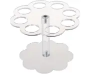 Ice Cream Cone Holder Stand, 8 Holes Acrylic Ice Cream Cone Holder Stand Cone Display Stand