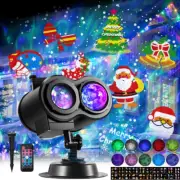 Proyector Laser Luces Navidad Decoracion Para Exterior Casa Con Control Remoto