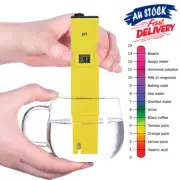 Water PH Digital Portable Test Kit Aquarium Pool Meter Tester Pen Hydroponics