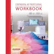 Janome Continental M7 Sewing Machine Workbook New