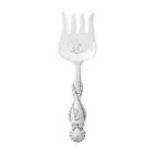 Georg Jensen Silver Fish Serving Fork - Ornamental/ Pyntebestik #55 - NEW
