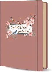 MGGAO Spirit Oasis Journal, Self-Care Journal,Gratitude Journal, Happiness A5 Notebook Fabric Book Planner, A Daily Diary for Women with Guided Self Reflection Prompts