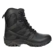 Merrell Men's Moab 2 8" Black Waterproof Tactical Response Boots J45335